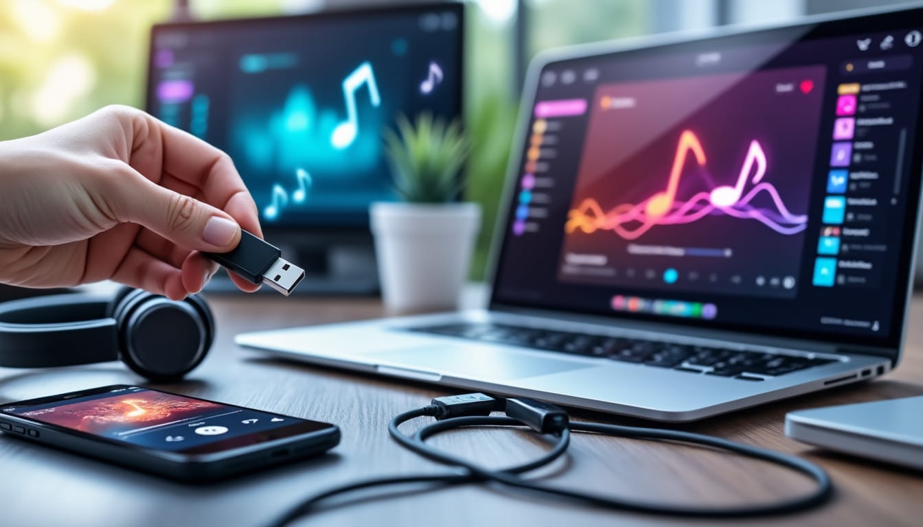 découvrez comment enregistrer facilement des chansons sur une clé usb grâce à notre guide étape par étape simple et rapide.